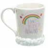 Creative coffee mug mug3d Unicorn Ceramic Cup Rainbow White Cup Ceramic Cup Gift Cup Water cup details Picture